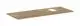 Hansgrohe-HG-Xelu-Q-Konsole-1360-550-mit-Ausschnitt-rechts-fuer-Aufsatzwaschtisch-mit-Hahnloch-Eiche-Natur-54124230 gallery number 1